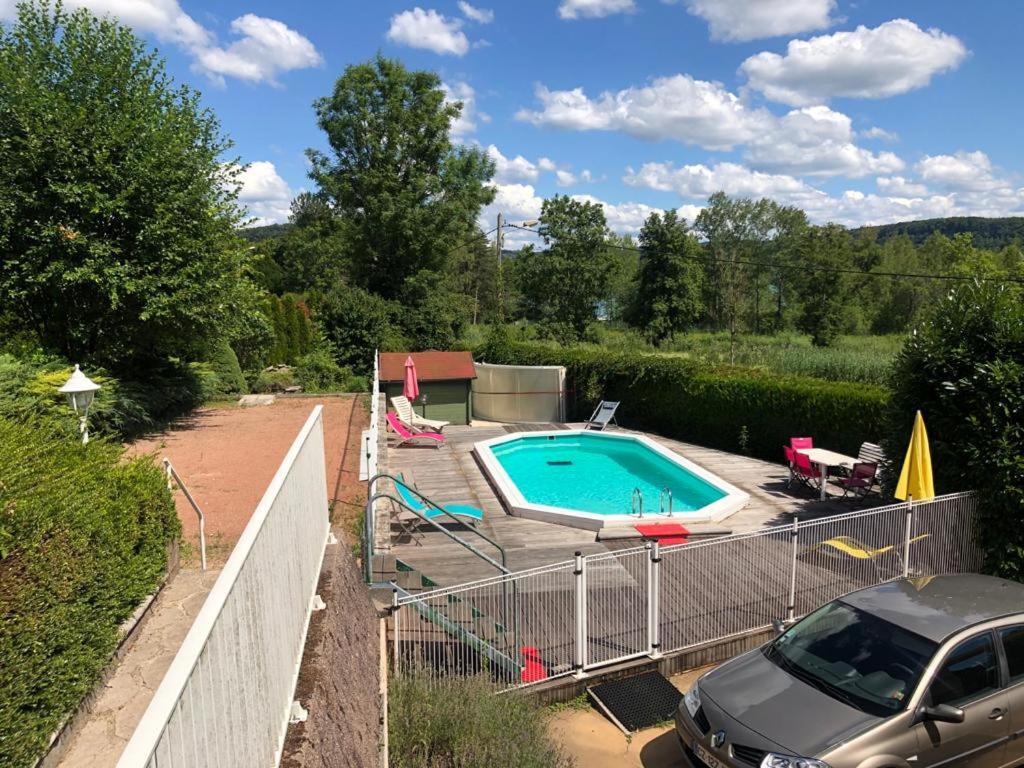 Maison/Gite Familial Dans Le Jura A 200M Du Lac Avec Piscine Privee Marigny  ภายนอก รูปภาพ