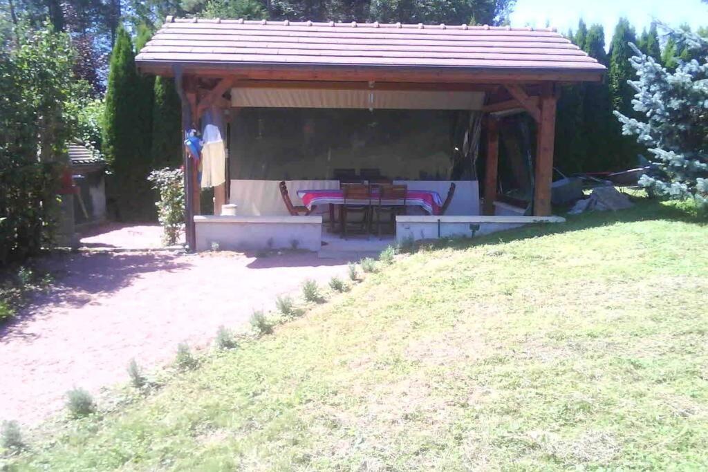 Maison/Gite Familial Dans Le Jura A 200M Du Lac Avec Piscine Privee Marigny  ภายนอก รูปภาพ